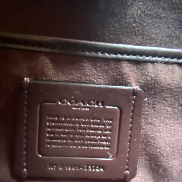 Coach tabby shoulder bag  excellent condition . Midnight navy - Picture 5 of 10